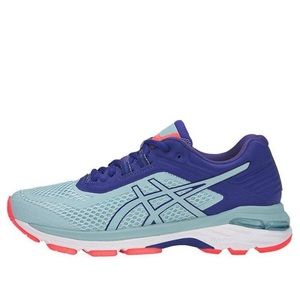 Asics GT-2000 in blue and coral size 10